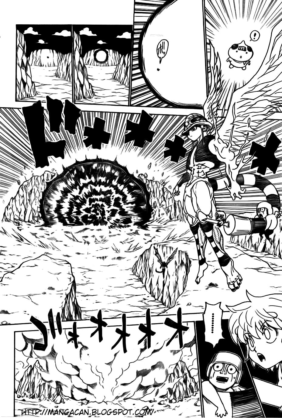 Hunter x Hunter Chapter 302 Gambar 15