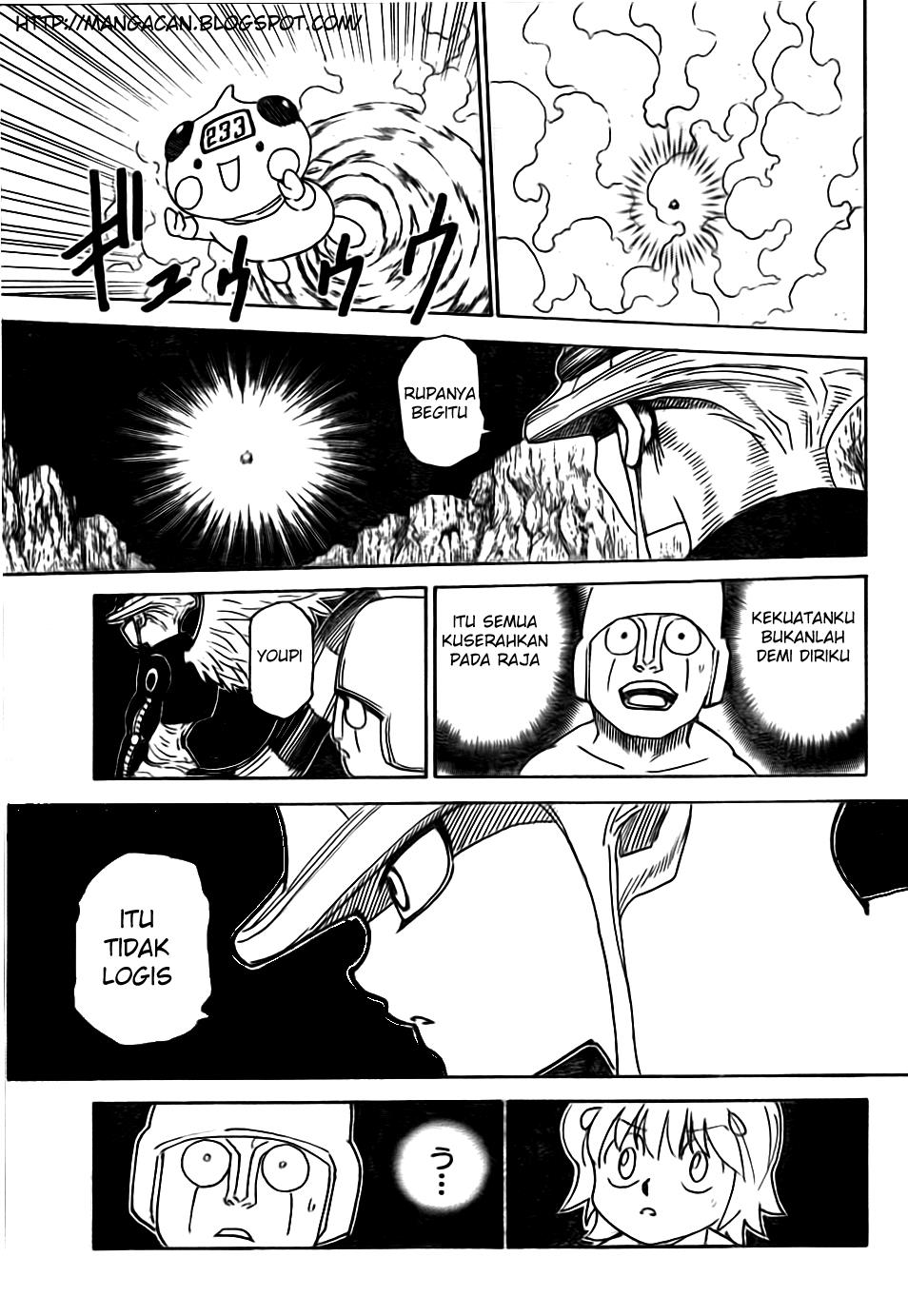 Hunter x Hunter Chapter 302 Gambar 16