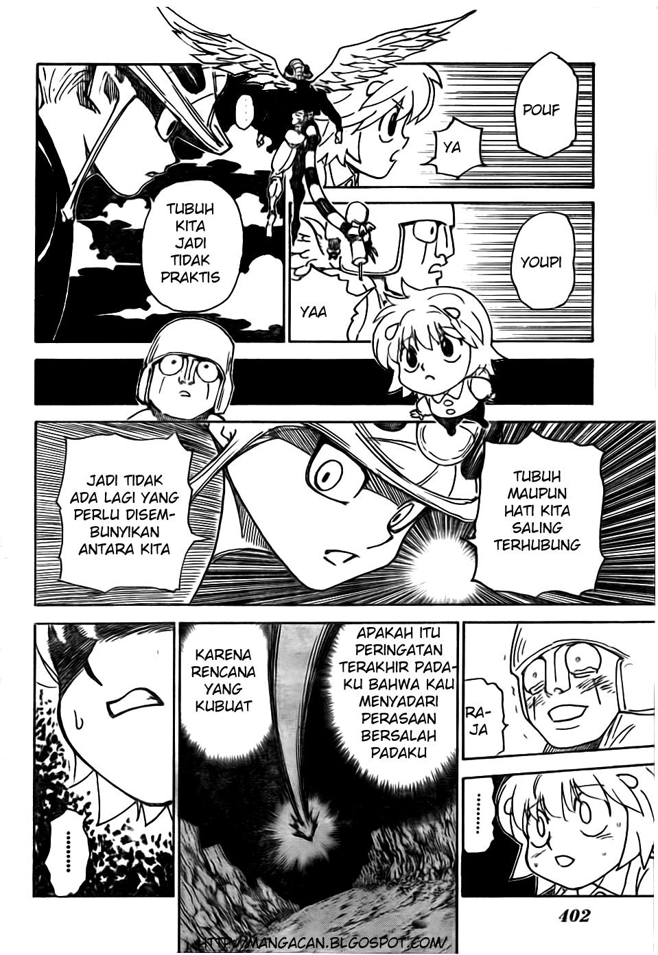 Hunter x Hunter Chapter 302 Gambar 3