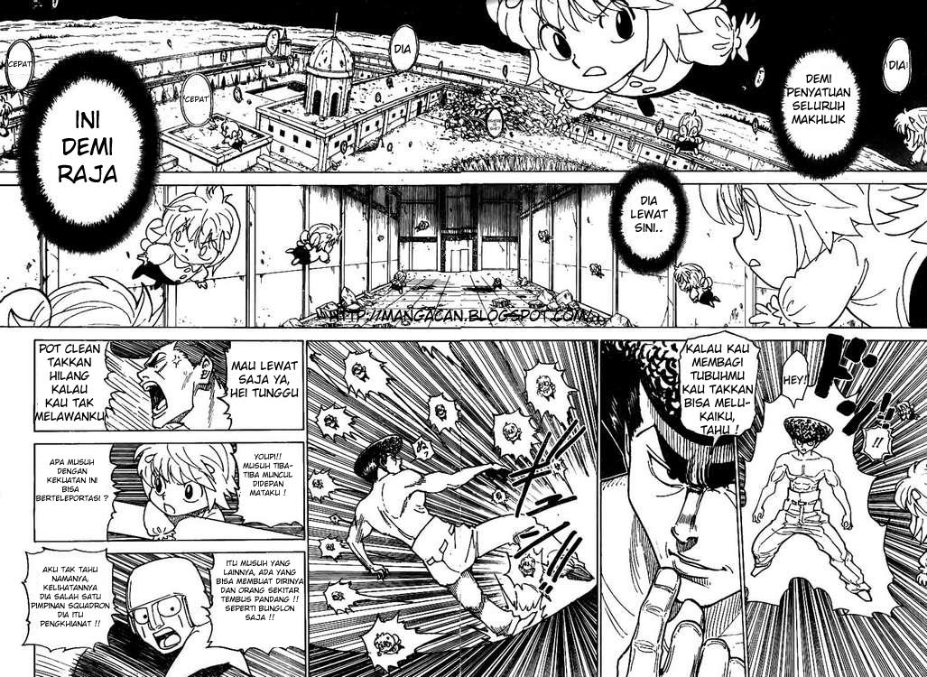 Hunter x Hunter Chapter 302 Gambar 5