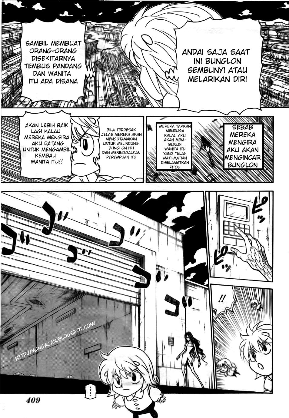 Hunter x Hunter Chapter 302 Gambar 9