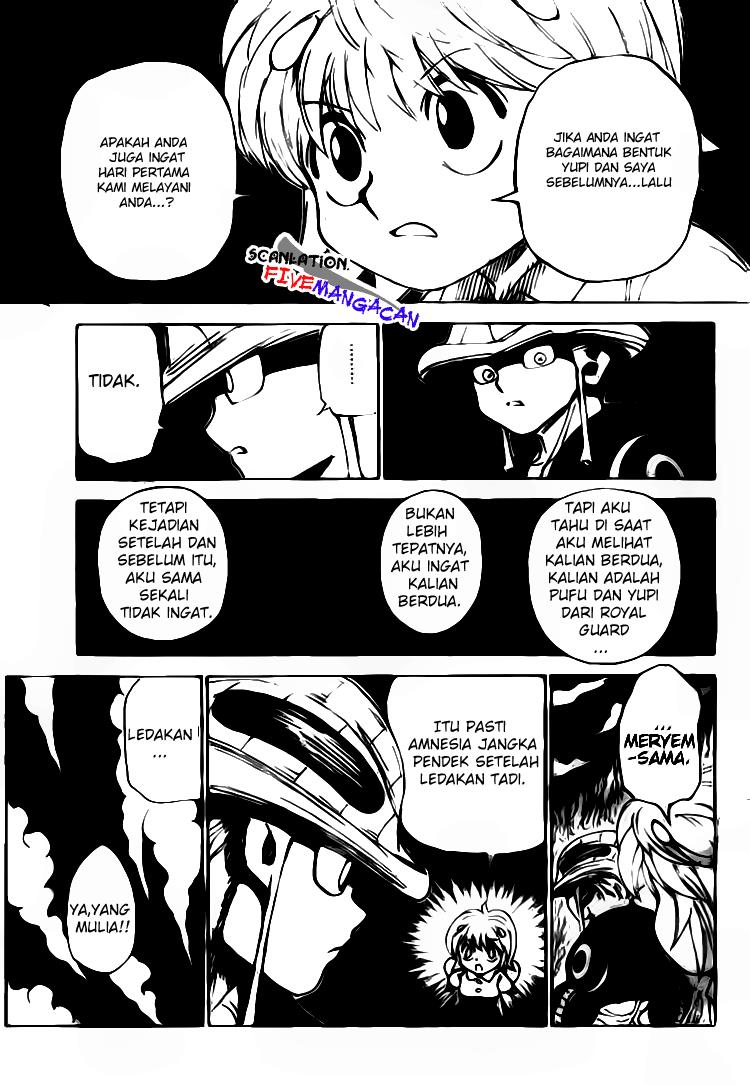 Hunter x Hunter Chapter 301 Gambar 7