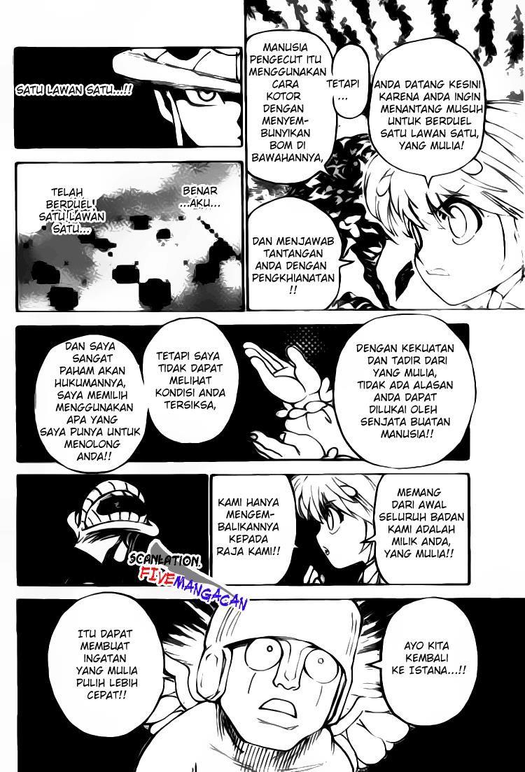 Hunter x Hunter Chapter 301 Gambar 8