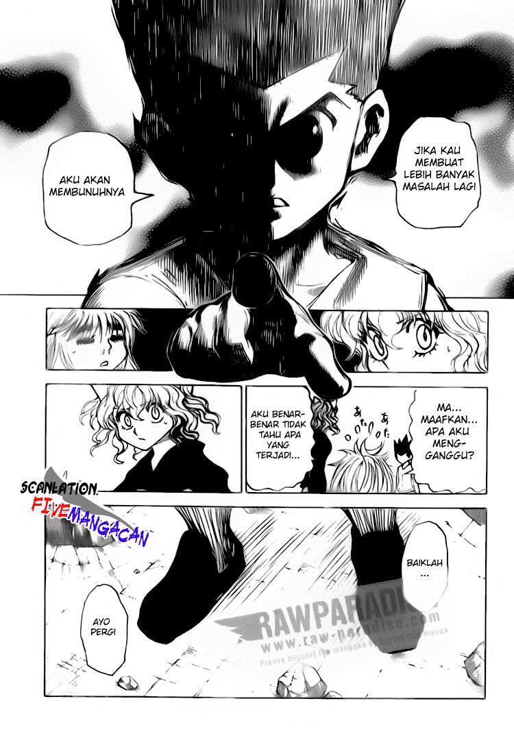 Hunter x Hunter Chapter 300 Gambar 12