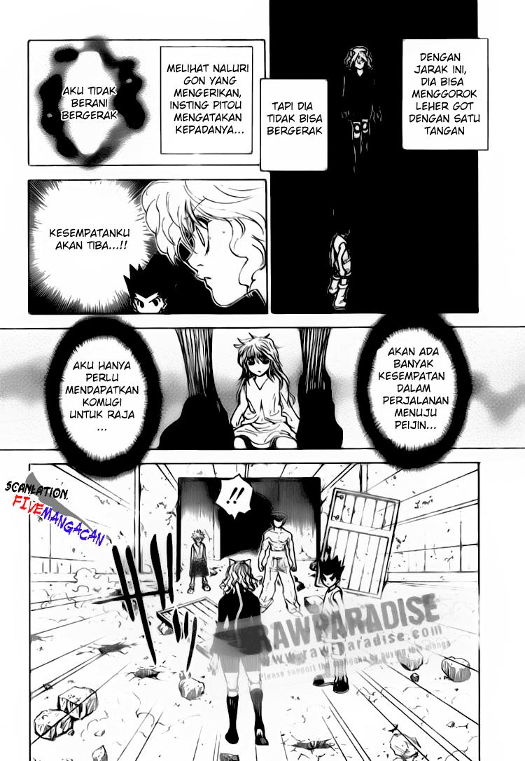 Hunter x Hunter Chapter 300 Gambar 13