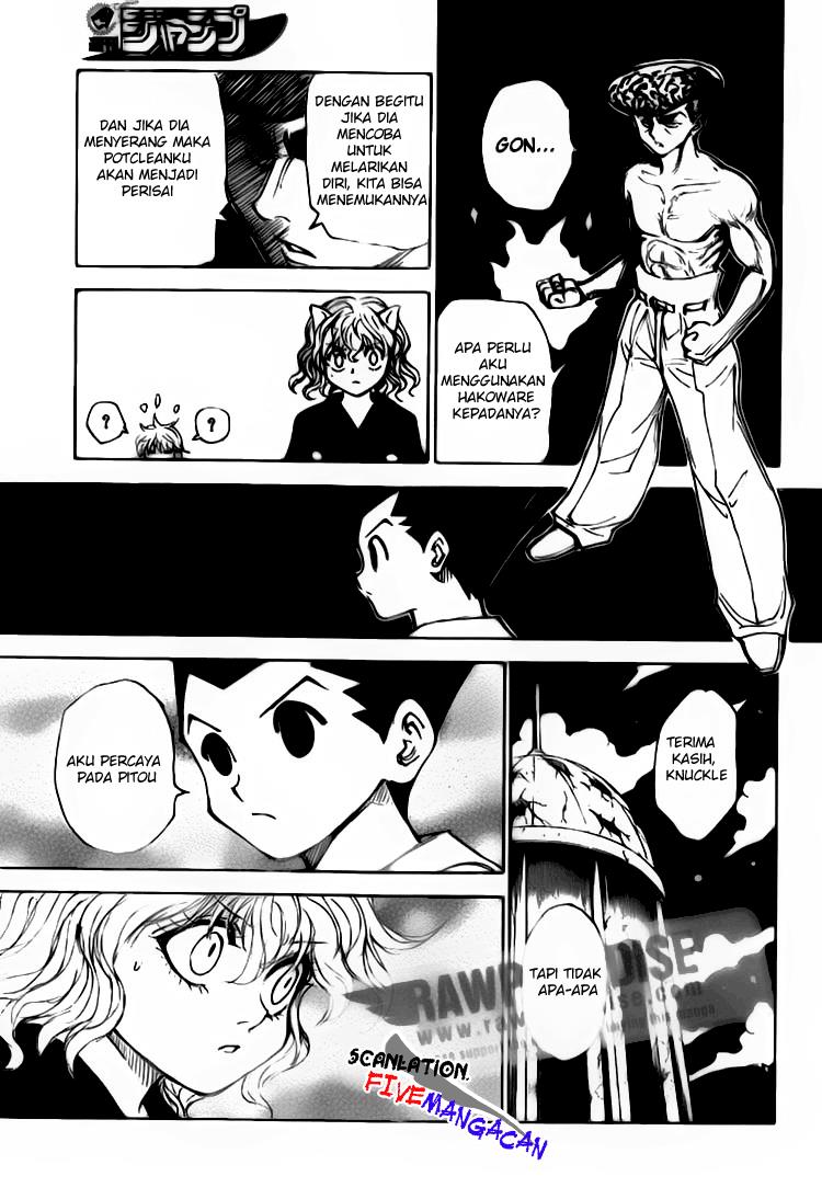 Hunter x Hunter Chapter 300 Gambar 14