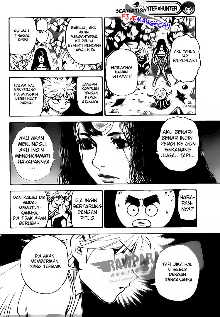 Hunter x Hunter Chapter 300 Gambar 4