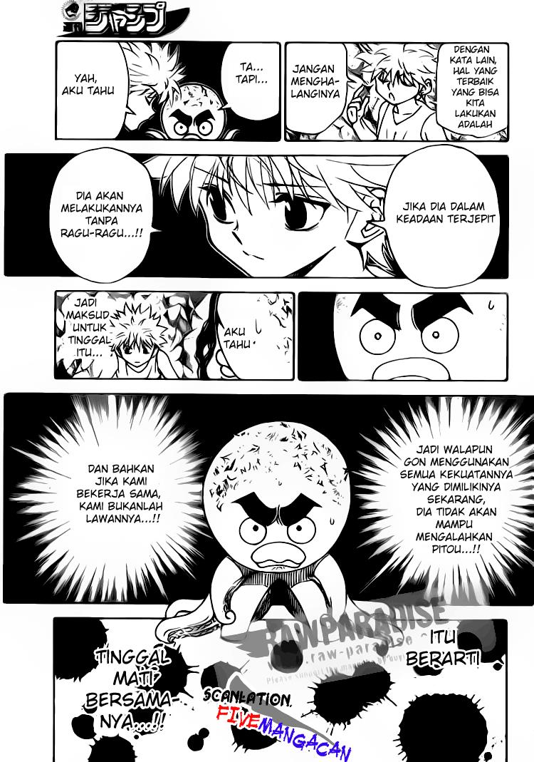 Hunter x Hunter Chapter 300 Gambar 5