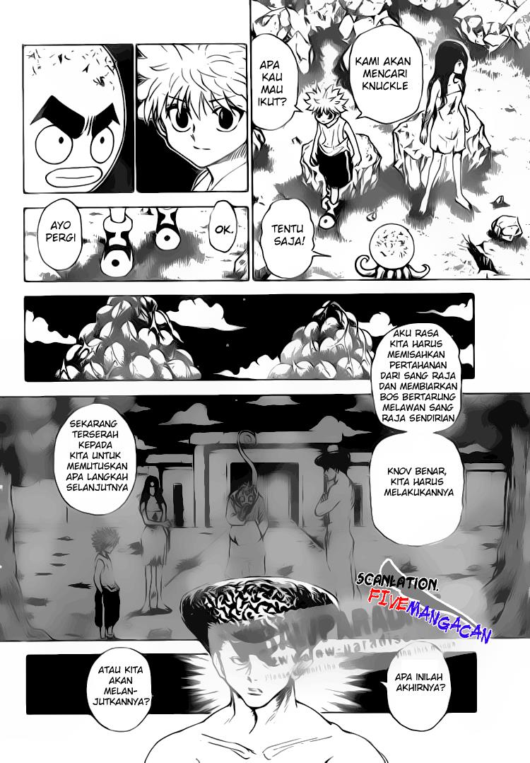 Hunter x Hunter Chapter 300 Gambar 6