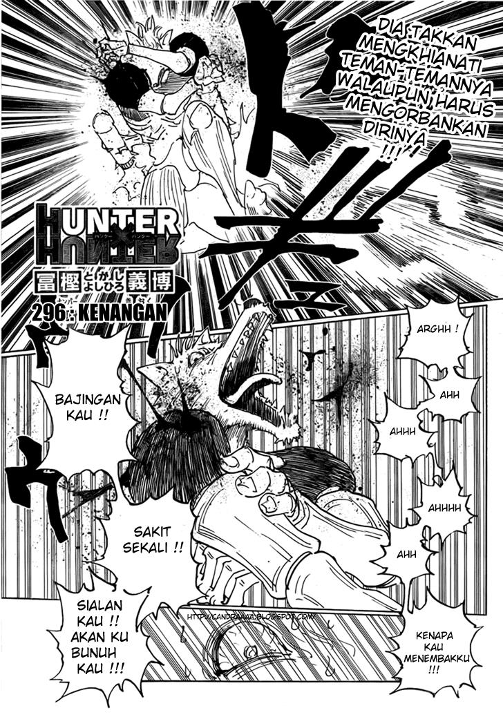 Baca Manga Hunter x Hunter Chapter 296 Gambar 2