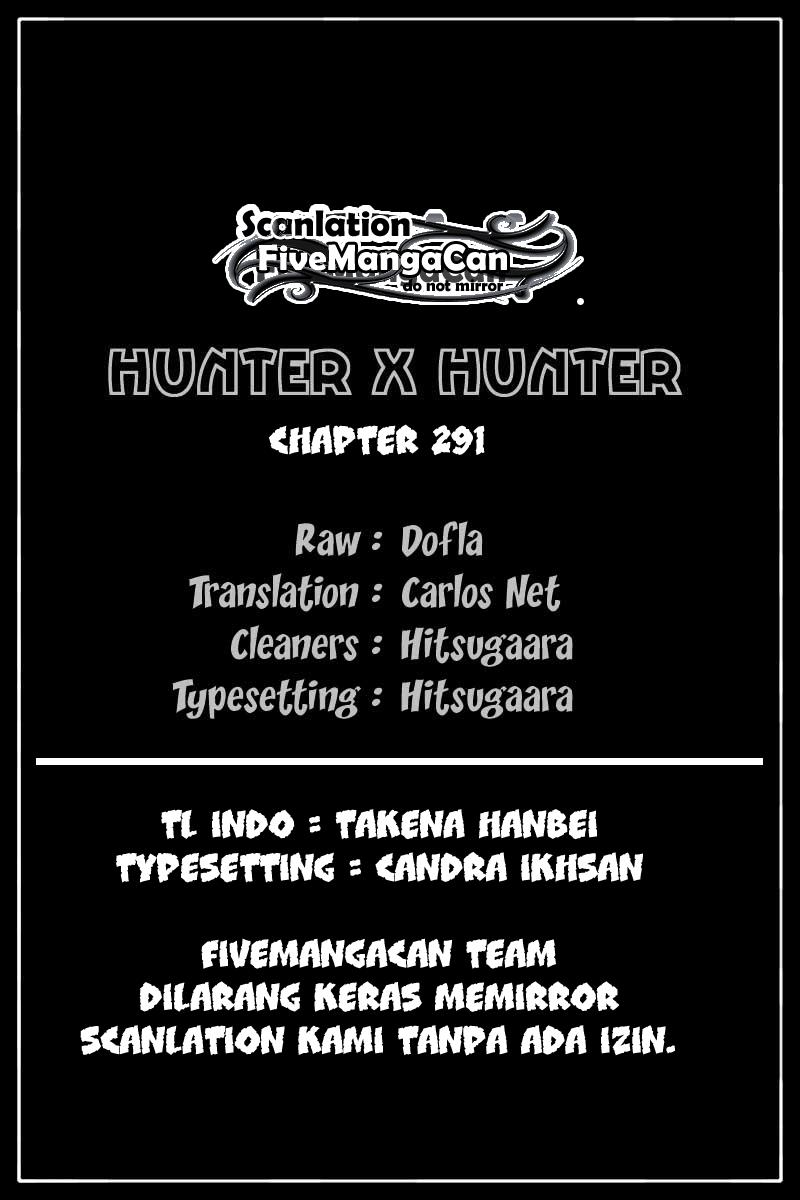 Baca Komik Hunter x Hunter Chapter 291 Gambar 1