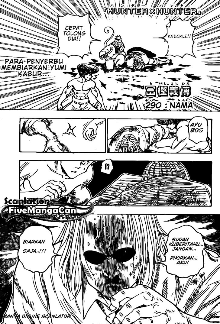 Baca Manga Hunter x Hunter Chapter 290 Gambar 2