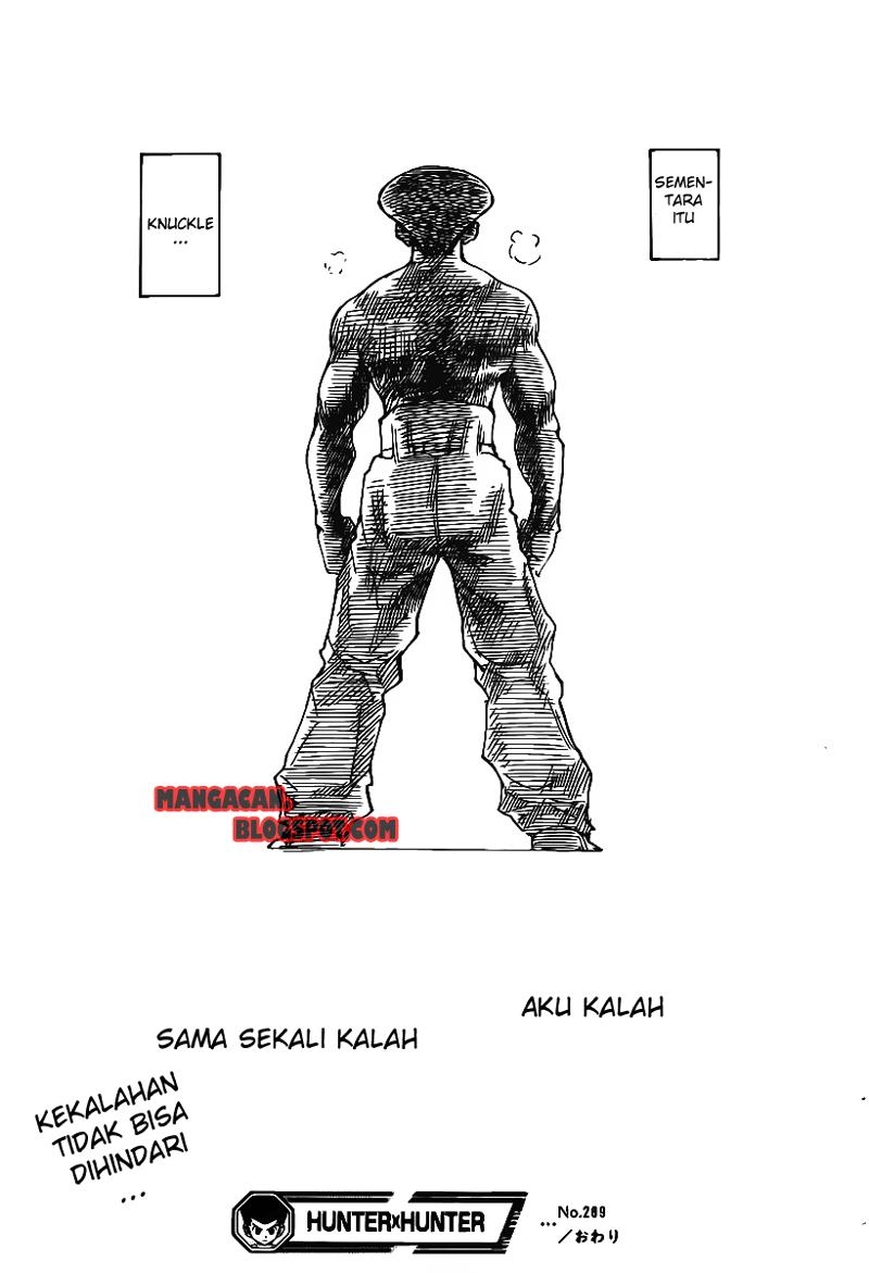 Hunter x Hunter Chapter 289 Gambar 18