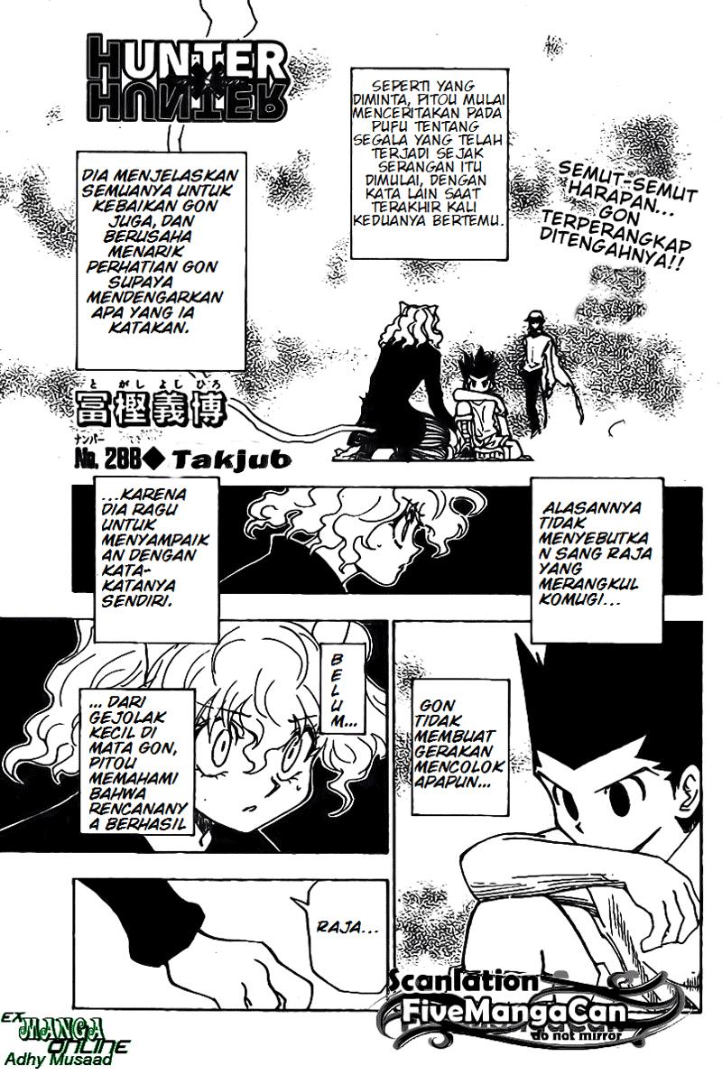 Baca Komik Hunter x Hunter Chapter 288 Gambar 1