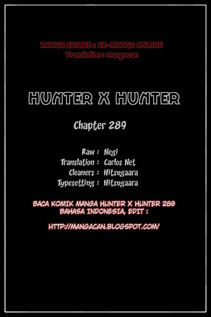 Hunter x Hunter Chapter 288 Gambar 18