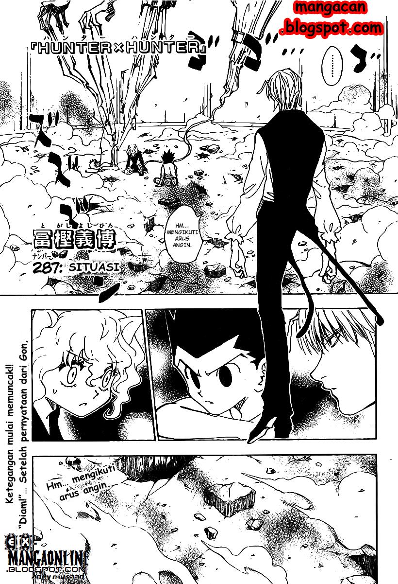 Baca Komik Hunter x Hunter Chapter 287 Gambar 1