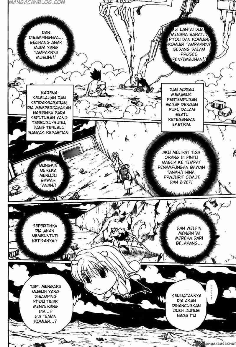 Hunter x Hunter Chapter 286 Gambar 6