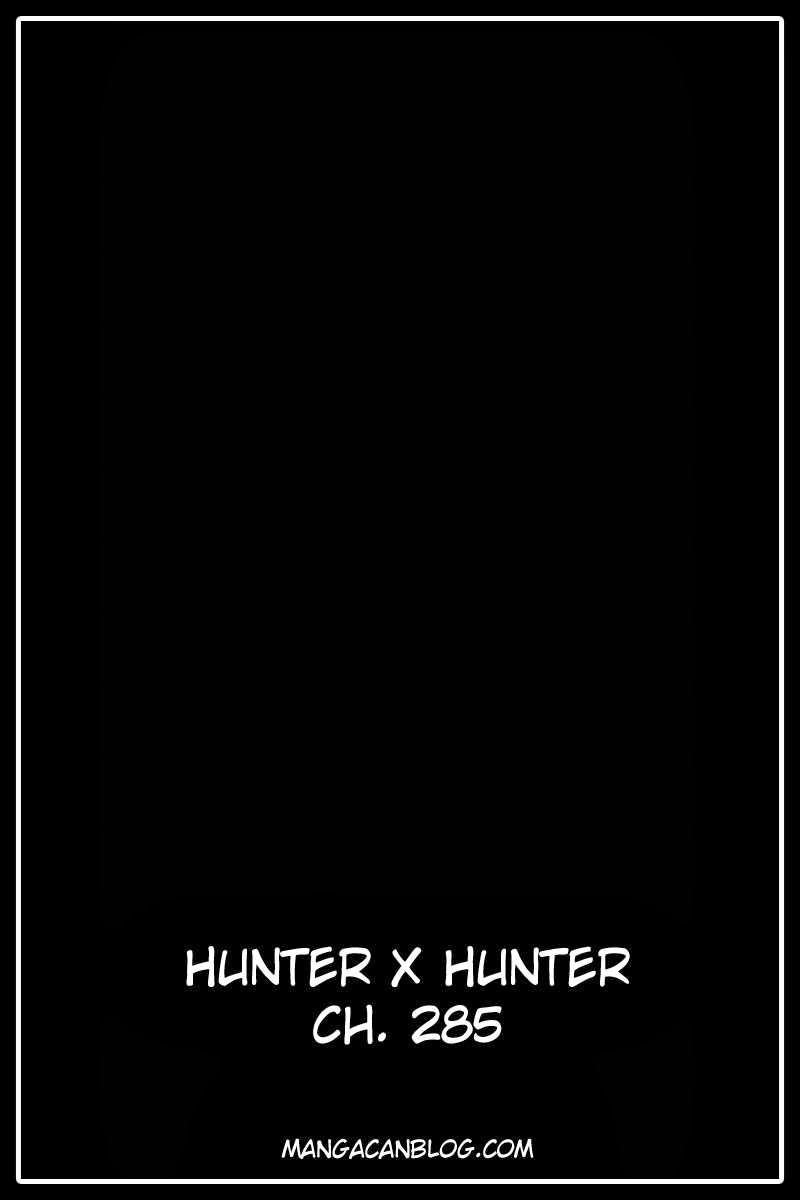 Hunter x Hunter Chapter 285 Gambar 17