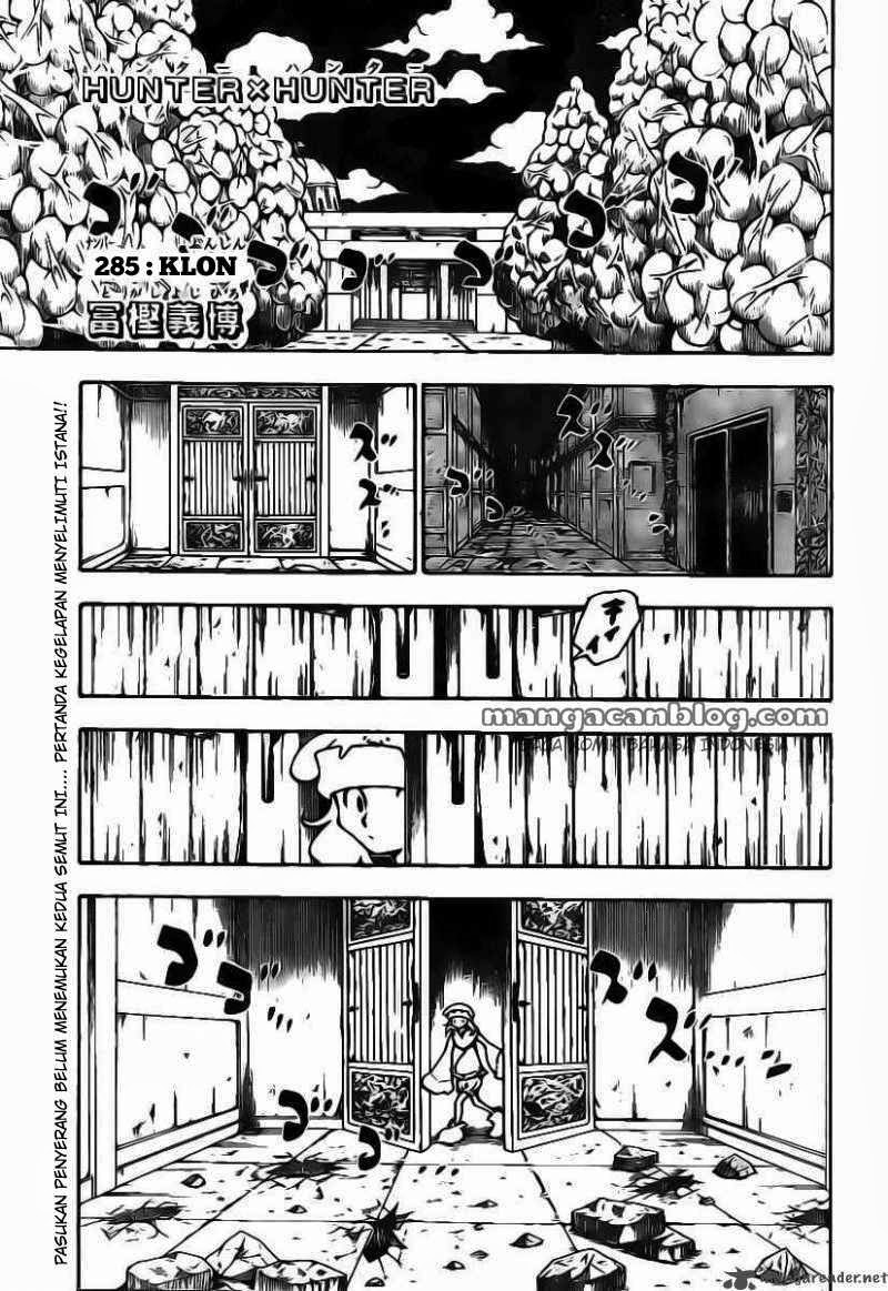 Baca Manga Hunter x Hunter Chapter 285 Gambar 2