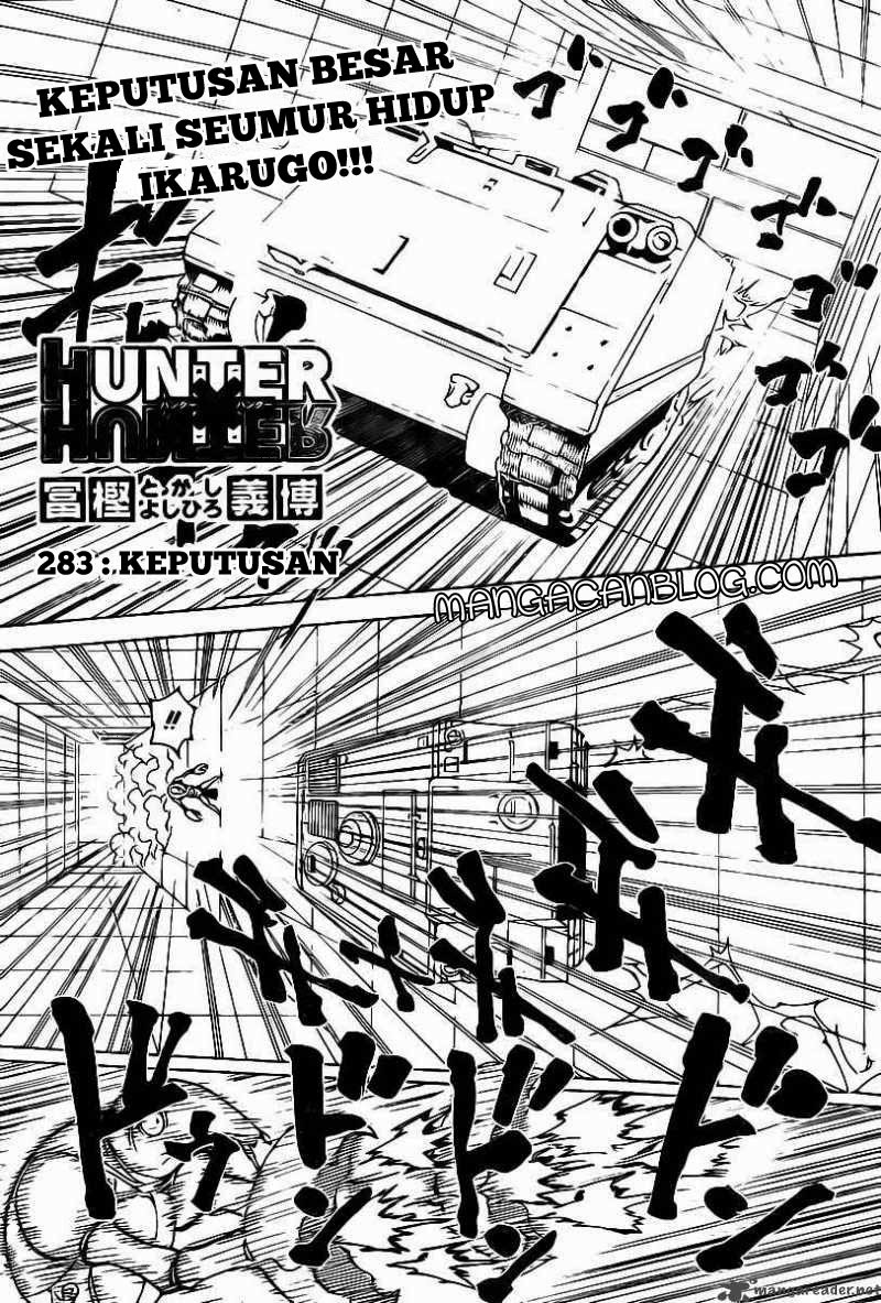 Baca Manga Hunter x Hunter Chapter 283 Gambar 2