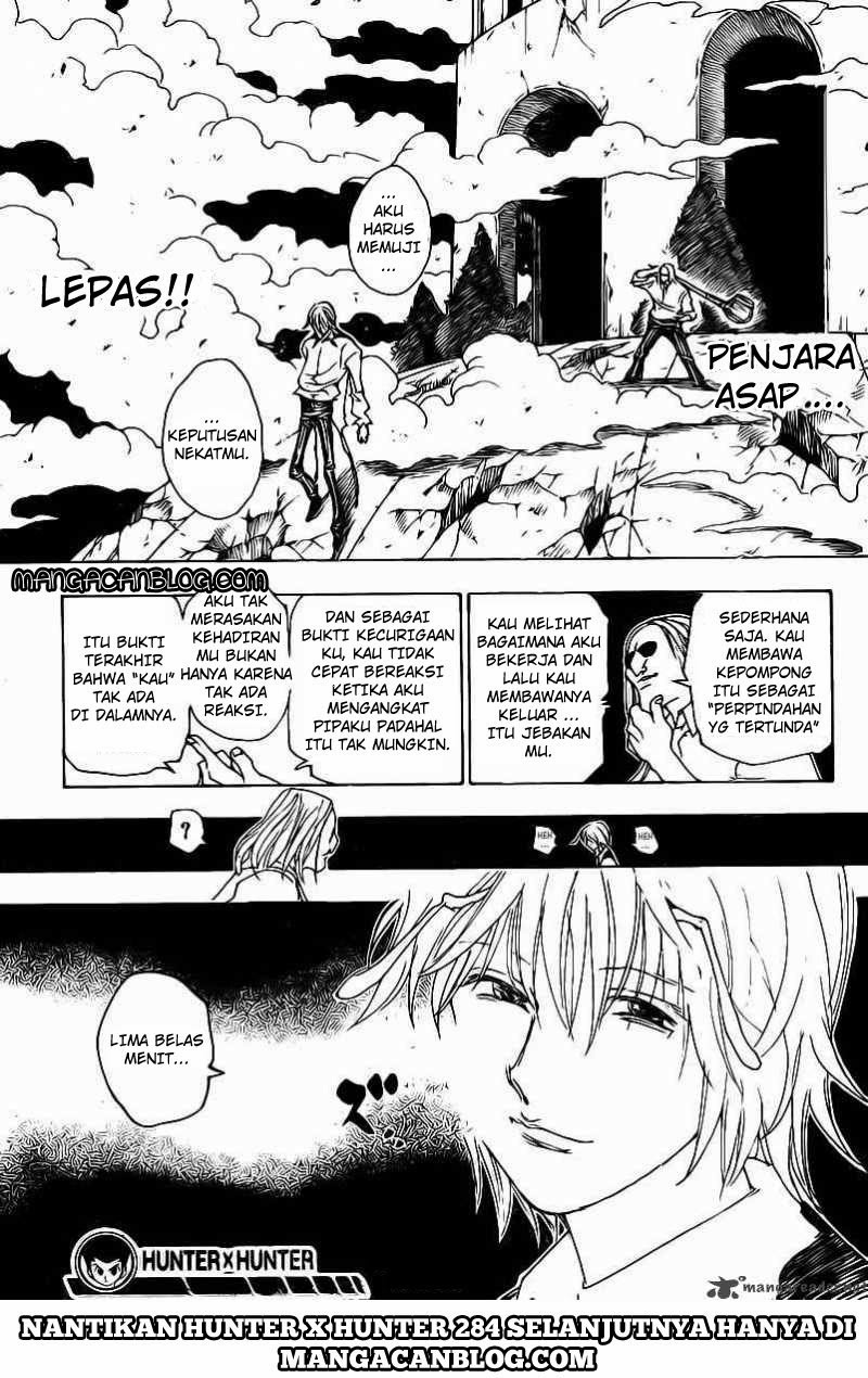 Hunter x Hunter Chapter 283 Gambar 20