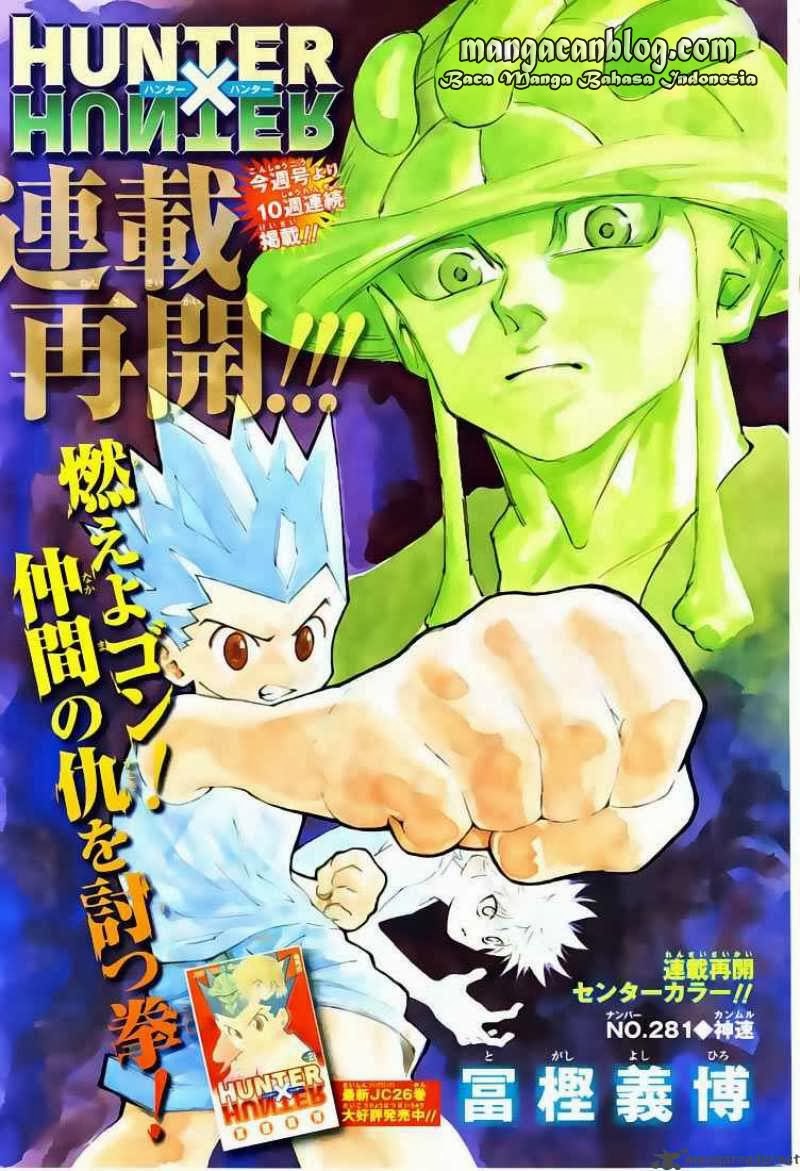 Baca Manga Hunter x Hunter Chapter 281 Gambar 2