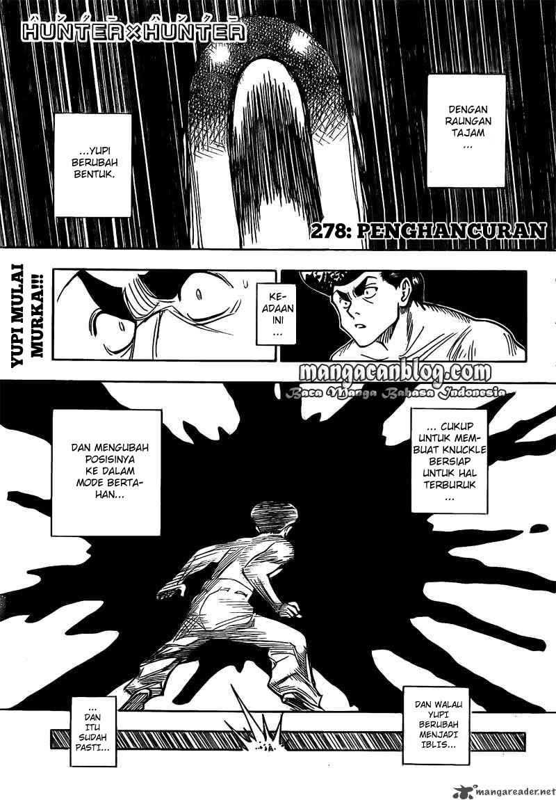 Hunter x Hunter Chapter 278 Gambar 3