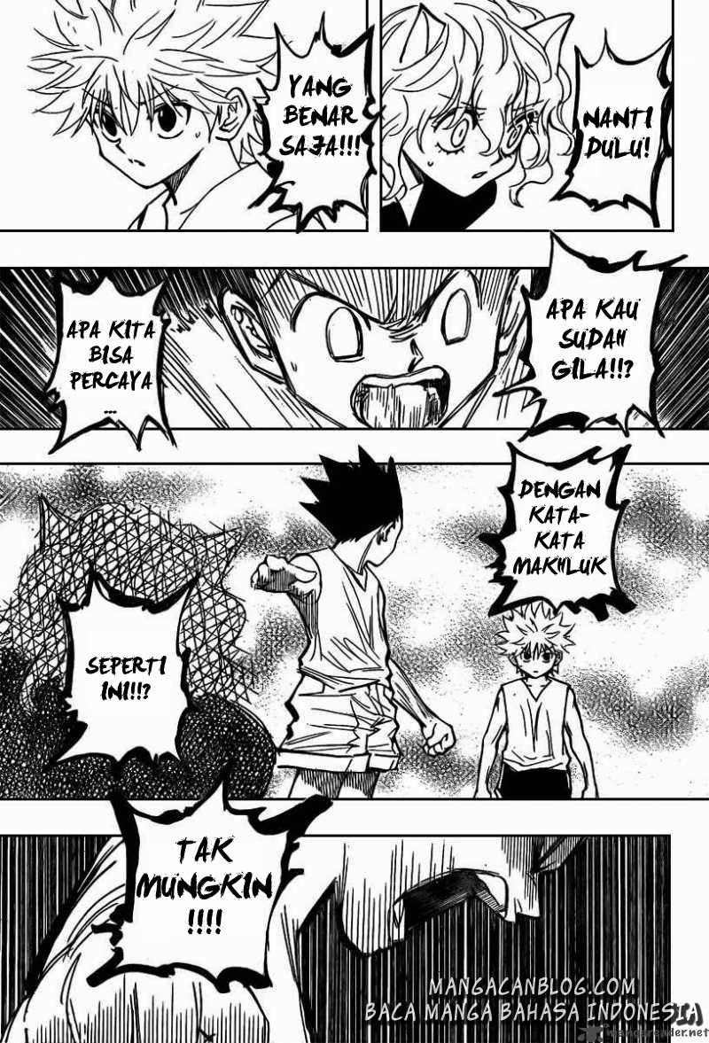 Hunter x Hunter Chapter 275 Gambar 4