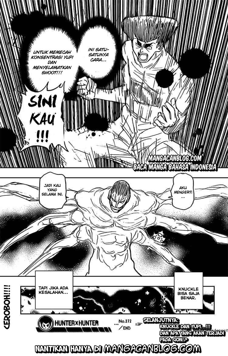 Hunter x Hunter Chapter 272 Gambar 18