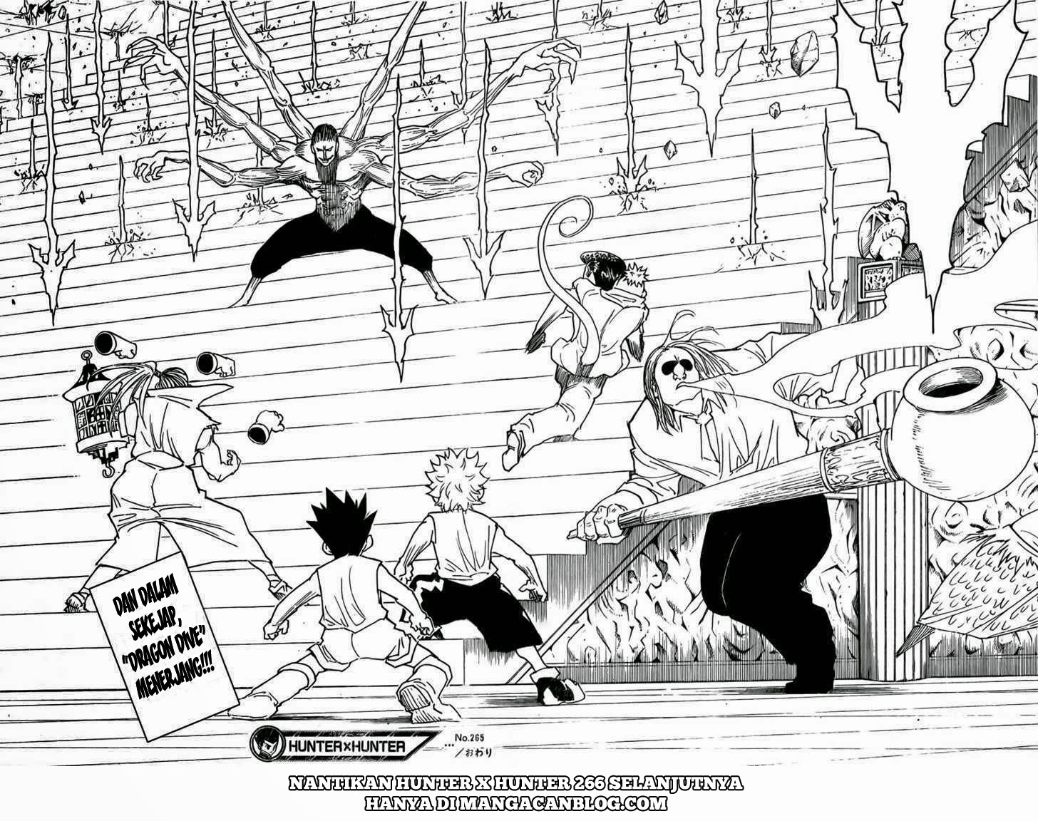 Hunter x Hunter Chapter 265 Gambar 16