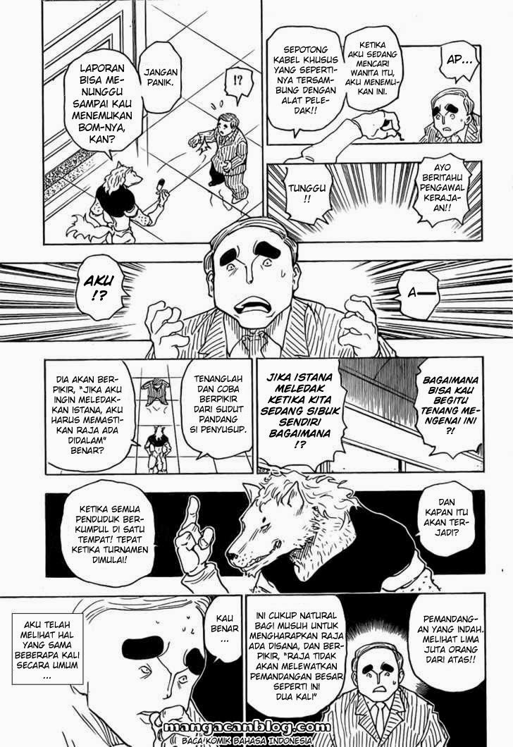 Hunter x Hunter Chapter 262 Gambar 14