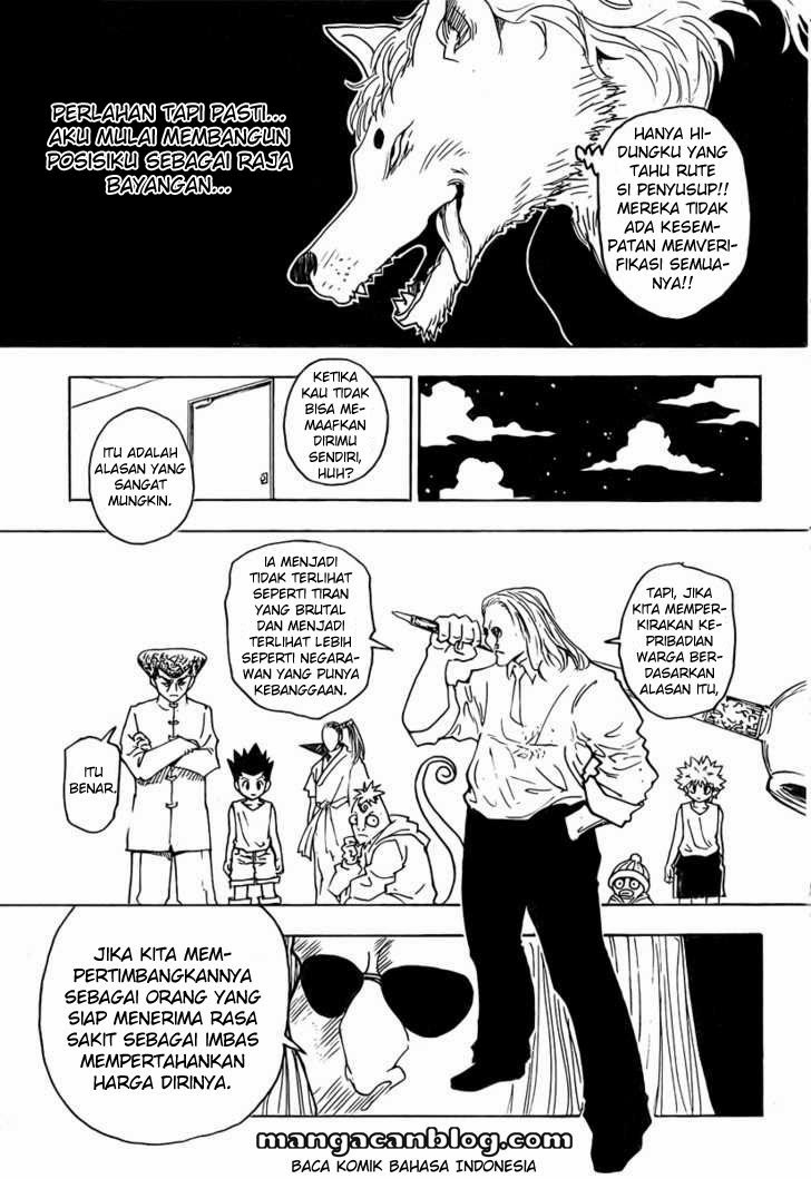 Hunter x Hunter Chapter 262 Gambar 16