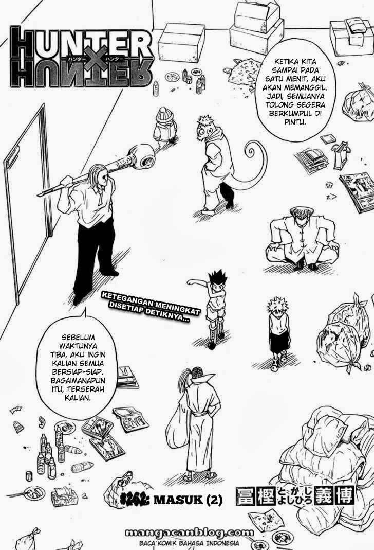 Hunter x Hunter Chapter 262 Gambar 3