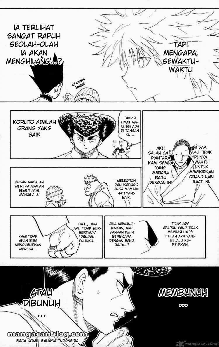 Hunter x Hunter Chapter 260 Gambar 6