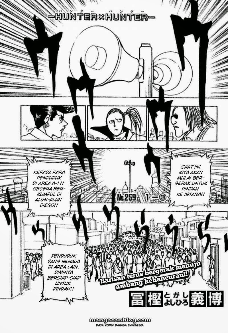 Baca Manga Hunter x Hunter Chapter 259 Gambar 2