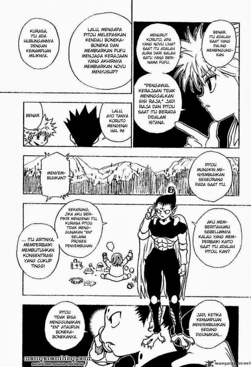 Hunter x Hunter Chapter 258 Gambar 14