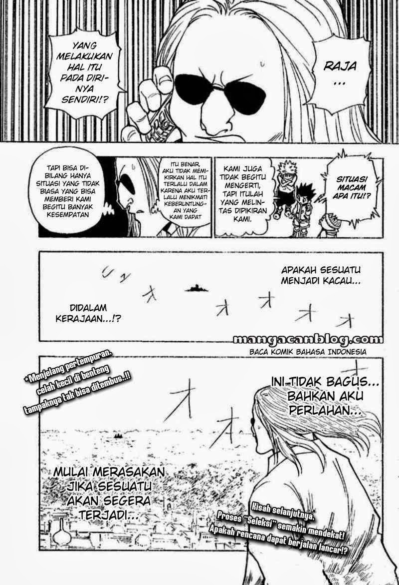 Hunter x Hunter Chapter 258 Gambar 16