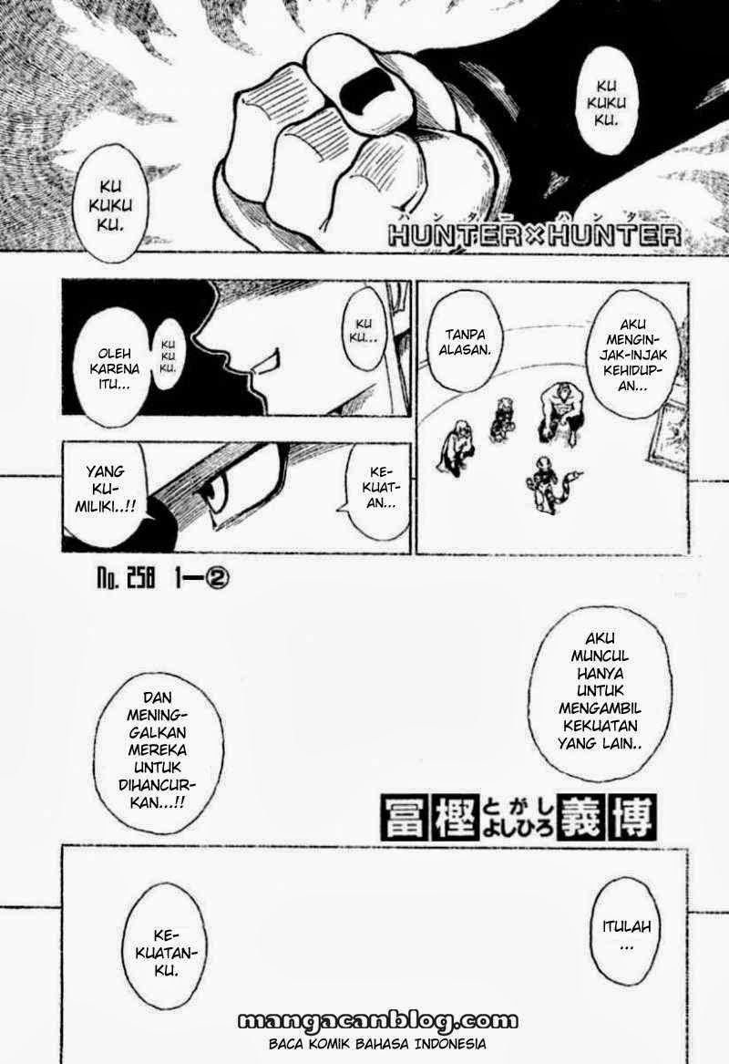 Baca Manga Hunter x Hunter Chapter 258 Gambar 2