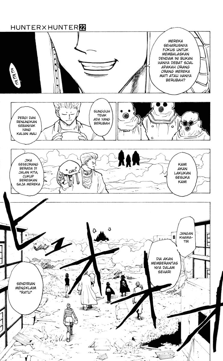 Hunter x Hunter Chapter 224 Gambar 9