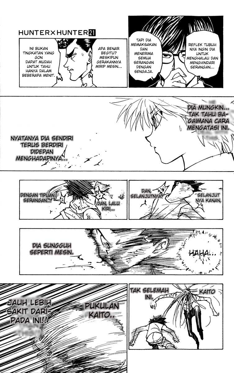 Hunter x Hunter Chapter 222 Gambar 9