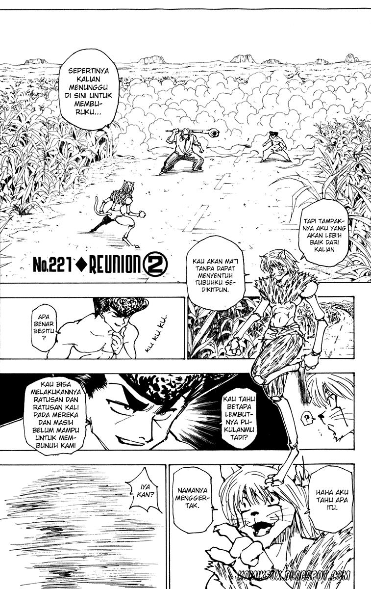 Baca Komik Hunter x Hunter Chapter 221 Gambar 1