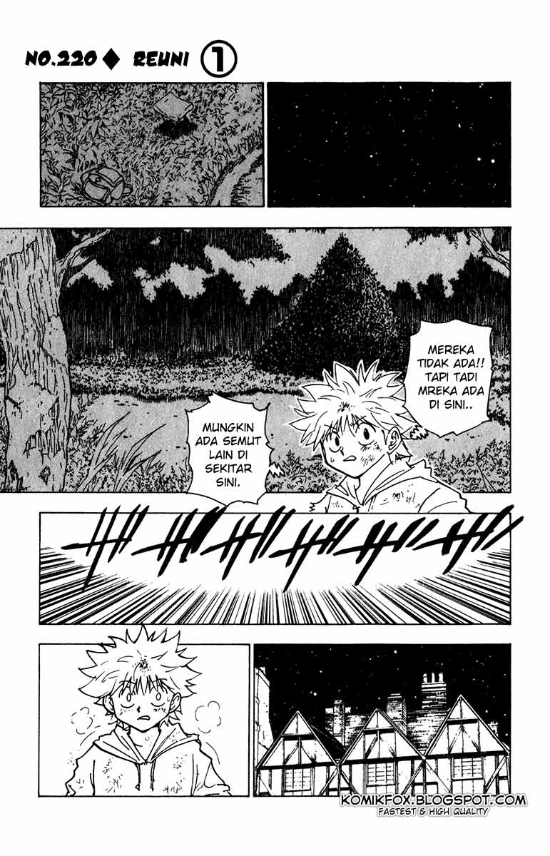 Baca Komik Hunter x Hunter Chapter 220 Gambar 1