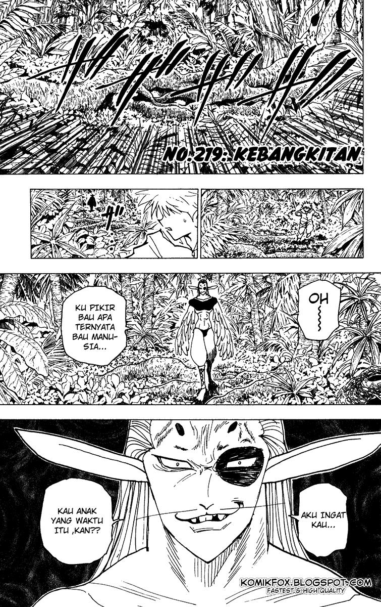 Baca Komik Hunter x Hunter Chapter 219 Gambar 1