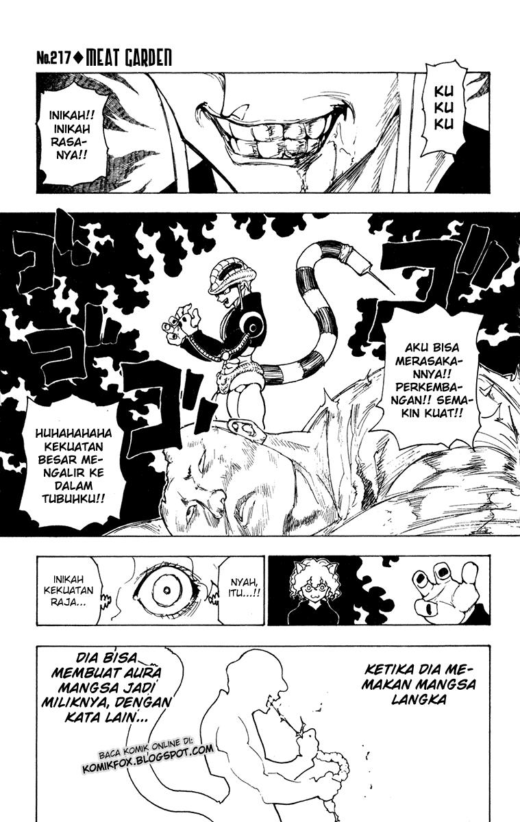 Baca Komik Hunter x Hunter Chapter 217 Gambar 1