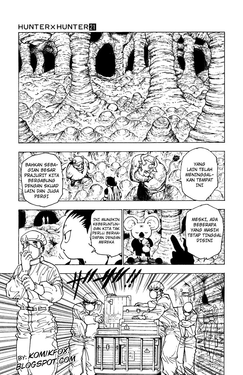 Hunter x Hunter Chapter 215 Gambar 5