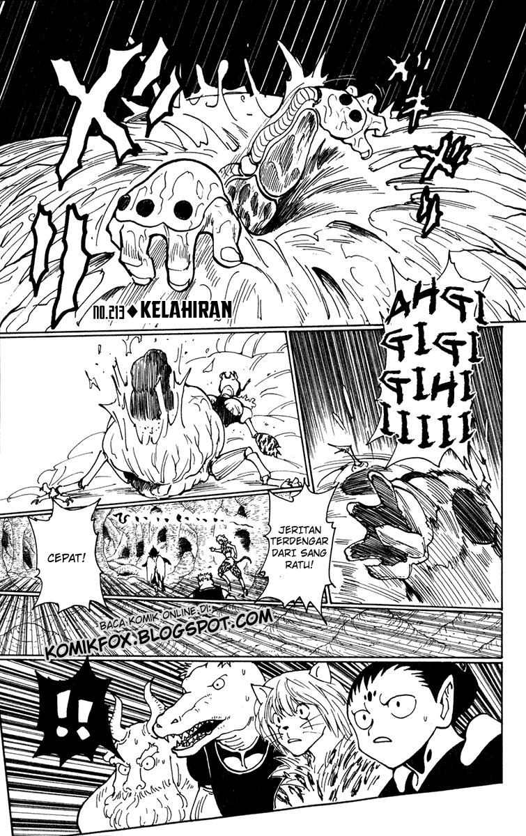 Baca Komik Hunter x Hunter Chapter 213 Gambar 1