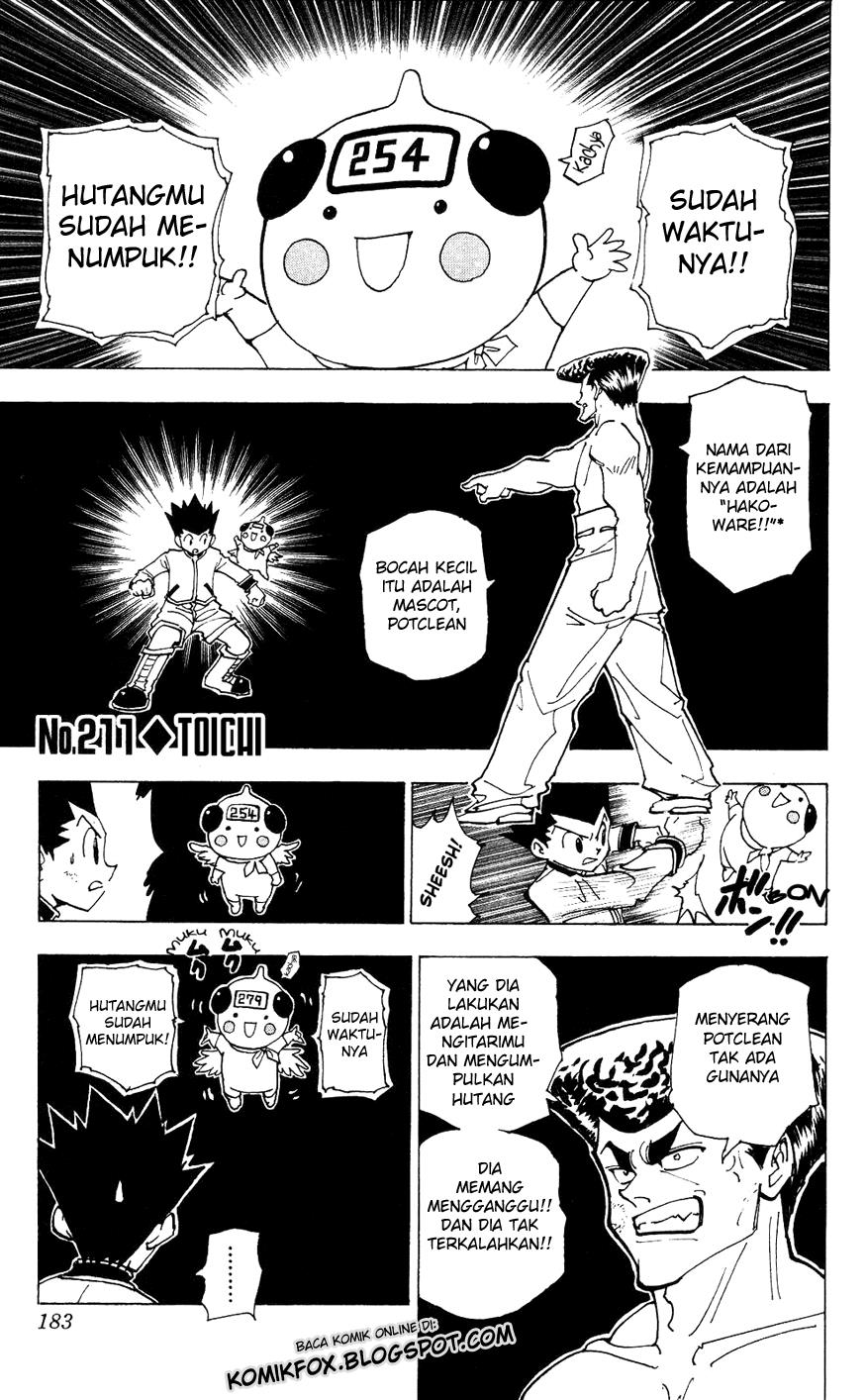 Baca Manga Hunter x Hunter Chapter 211 Gambar 2