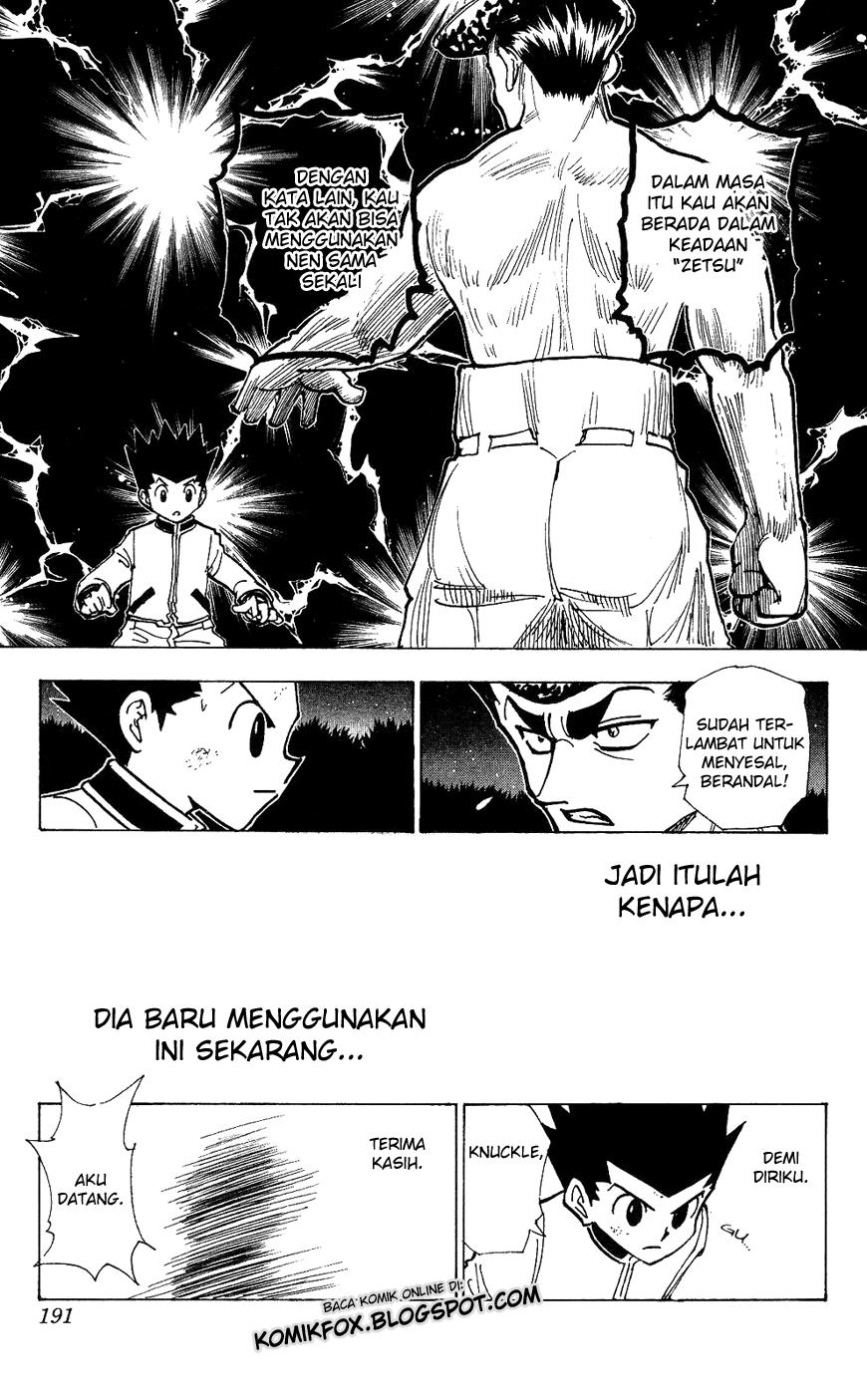 Hunter x Hunter Chapter 211 Gambar 9