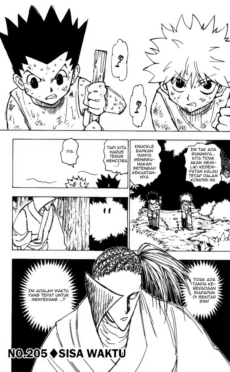 Baca Komik Hunter x Hunter Chapter 205 Gambar 1