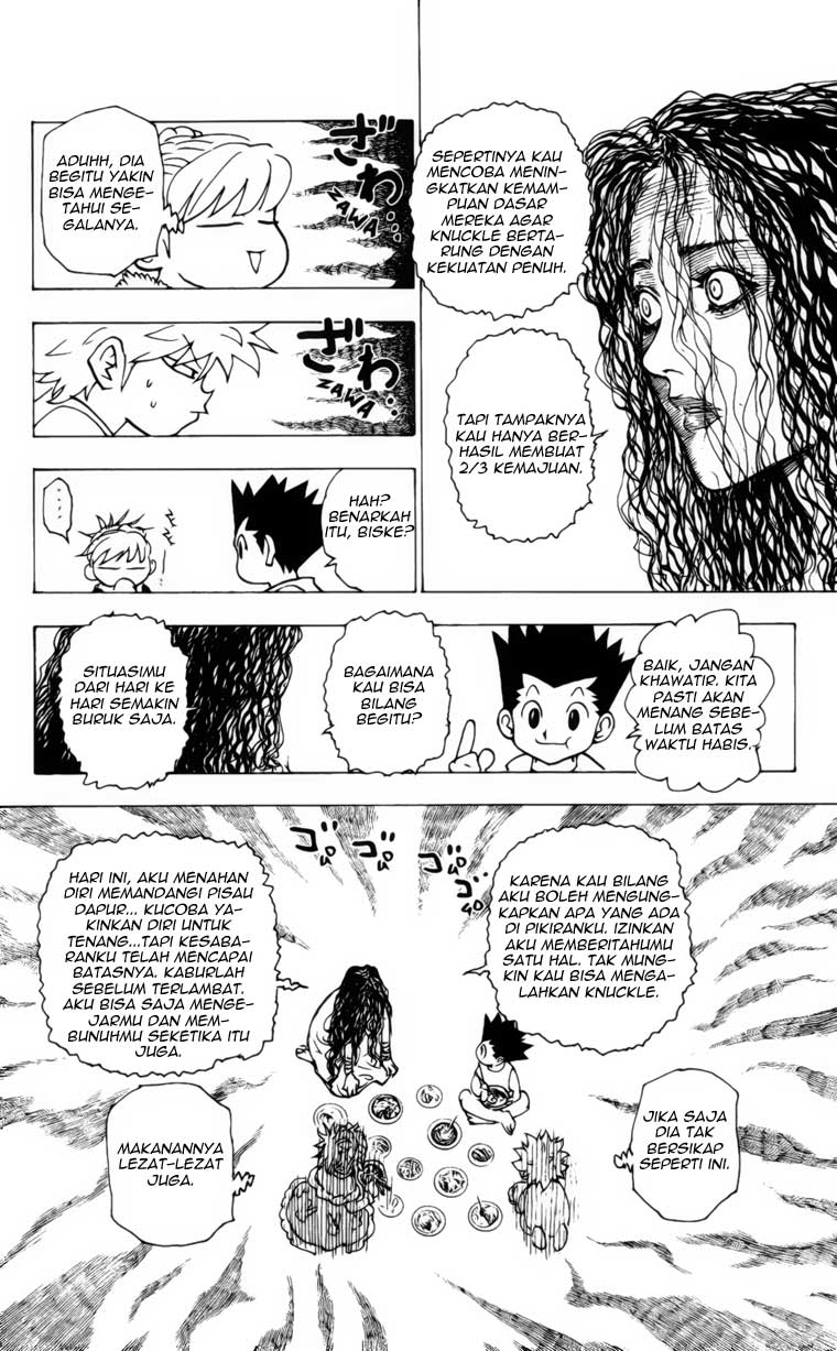 Hunter x Hunter Chapter 205 Gambar 8